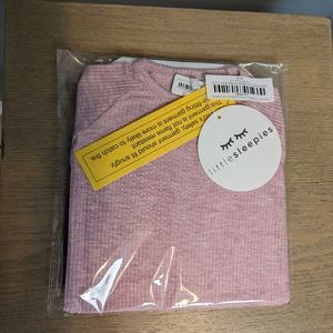 Little Sleepies Heather Crescent Zippy 0-3 Month - NIB